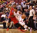 Lowry (26) da un plácido debut de pretemporada a los Raptors