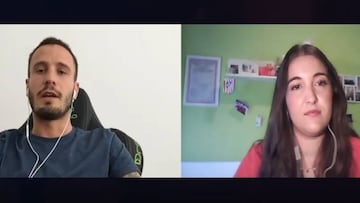 La charla de Sa¨²l con Almudena por el D¨ªa de la Enfermera