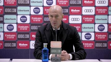 Zidane: "No tengo una explicación para lo de hoy"
