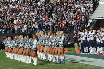 Las Raiderettes en México y más cheerleaders de la Semana 11