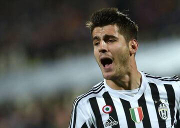 &Aacute;lvaro Morata, con la Juventus.