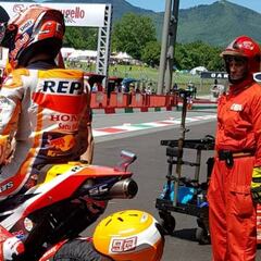 Márquez: "Esperaba a Pirro, pero no salía y seguí a Dovizioso"