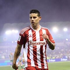 James no seguirá en el Olympiacos