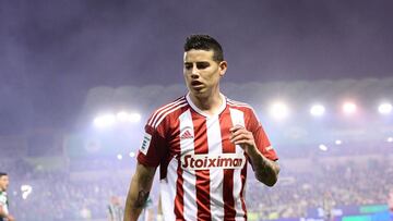 James Rodríguez, volante colombiano de Olympiacos