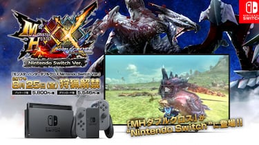 Monster Hunter XX Switch: Fecha, primer tráiler y packs