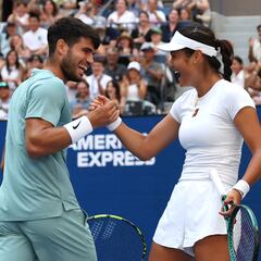 La aventura de Raducanu y Alcaraz dura un solo partido