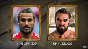 Dani Osvaldo y Kahl Drogo