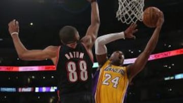 Los 40 puntos de Kobe Bryant rescatan a los Ángeles Lakers