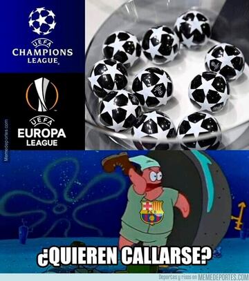 Los mejores memes del sorteo Champions