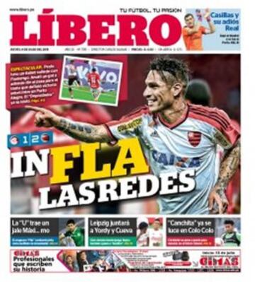 Portadas de la prensa deportiva