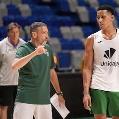 Ibon Navarro, 150 partidos con el Unicaja