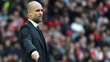 Manchester City manager Pep Guardiola