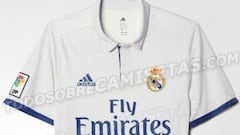Real Madrid kit for 2016/17 released online