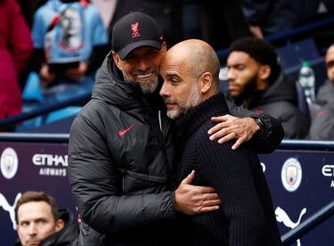 Inglaterra piensa en el futuro: Guardiola y Klopp, utpicos