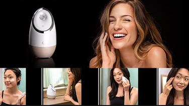 Limpia e hidrata la piel: así es el vaporizador para la cara portátil