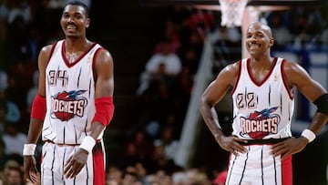 Houston no quiso el big three total: Olajuwon-Michael Jordan-Drexler