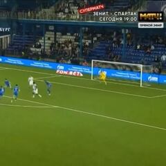 Thompson se destapa en Rusia y anota este golazo: el chileno se roba los aplausos