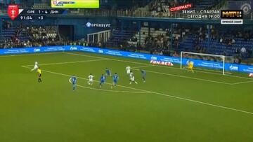 Thompson se destapa en Rusia y anota este golazo: el chileno se roba los aplausos