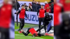 La toalla de la discordia que hasta Hakimi quiso fuera del campo