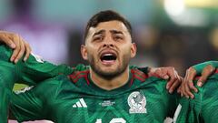 Qatar 2022: Alexis Vega se conmovió hasta las lágrimas en el himno de México
