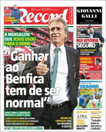 Portadas de la prensa mundial