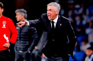 Carlo Ancelotti, entrenador del Real Madrid.