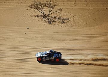 Stephane Peterhansel y Edouard Boulanger.