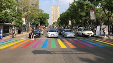 Paso peatonal CDMX