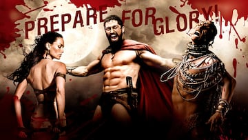 Los protagonistas de la película '300' de Zack Snyder