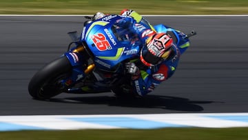 Maverick con la Suzuki en Australia.