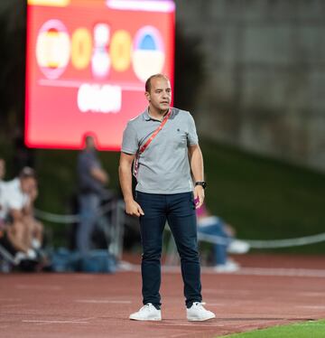 Lluís Cortés, técnico de Ucrania.