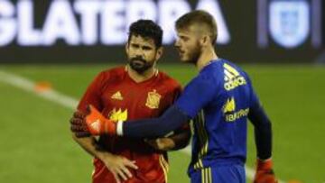Lista de la afición para la Euro: De Gea titular; Diego Costa fuera