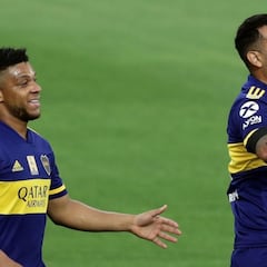 Los 4 colombianos de Boca viajan a Brasil para enfrentar al Inter