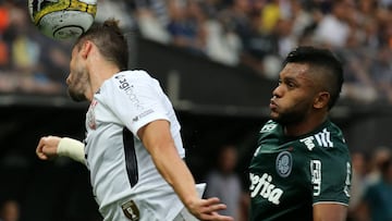 Flamengo, con los colombianos Fernando Uribe, Gustavo Cuéllar, Marlos Moreno y Orlando Berrío, enfrenta a Palmeiras de Borja en la fecha 31 del Brasileirao.