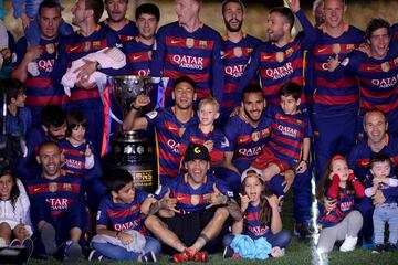 Copa del Rey 2015/2016,(22/05/16). Estadio Vicente Calderón. Barcelona-Alavés. El Barcelona gana 2-0 en la prórroga con goles de Jordi Alba y Neymar