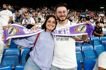 Aficionados del Real Madrid.