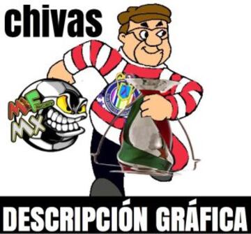 Los Memes no olvidan a Chivas y Monterrey