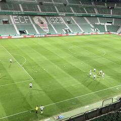 El césped del Martínez Valero sigue preocupando en el Elche