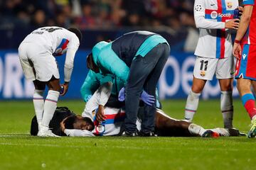 Lesión de Franck Kessie.