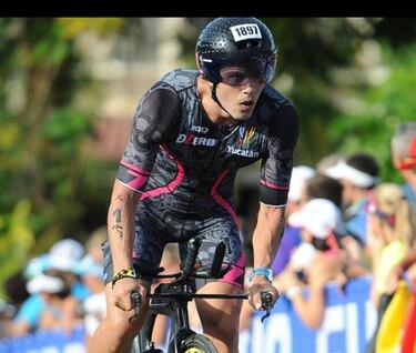Víctor Arroyo: el ‘ironman’ que emigró a México, en Vitoria