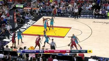 Resumen del Miami Heat-Charlotte Hornets de la NBA