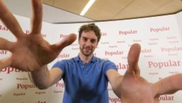 Pau Gasol anuncia que estará con España en el Eurobasket