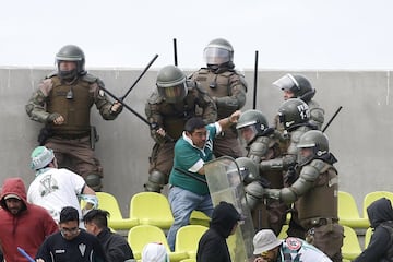 Futbol, Santiago Wanderers vs Cobresal.