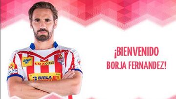 El Almer&iacute;a anunci&oacute; el fichaje de Borja.