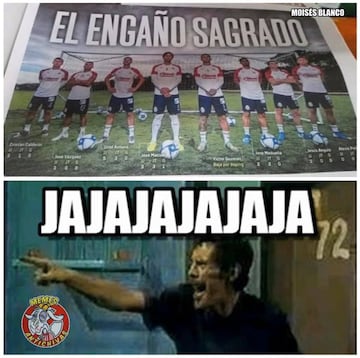 Los memes de la derrota de Chivas ante Cruz Azul