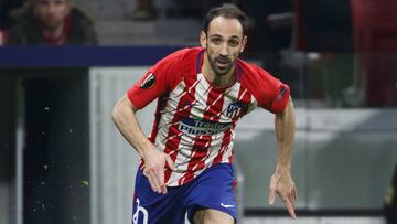 Juanfran Torres, jugador del Atl&eacute;tico de Madrid