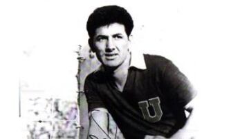08/11/1959. Leonel Sánchez Lineros anota el gol número 1000 de Universidad de Chile por Torneos Nacionales. Fue 5-0 sobre U.Española.