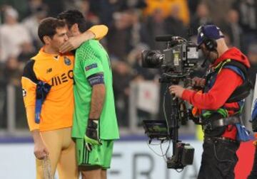 Iker Casillas y Gianluigi Buffon.