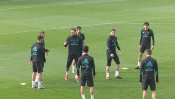 ¿Nervios en Valdebebas? Vacile feroz de Casilla a Asensio en pleno rondo