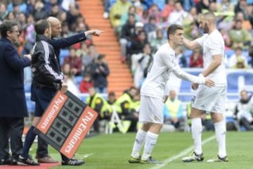 Kovacic sustituye a Benzema.